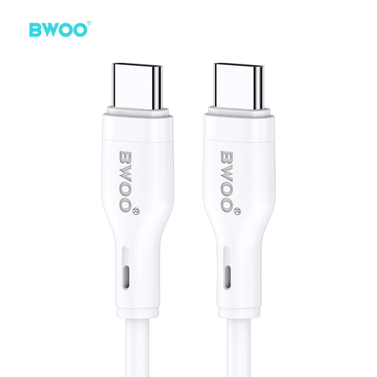 BWOO USB-C to USB-C Fast Charging Cable 60 W 1M X286CC
