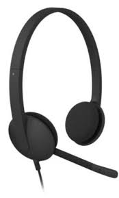 Logitech H340 Over-Ear Stereo USB Headset - Black (981-000475)