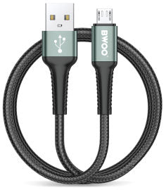 BWOO USB A to MICRO Fast Charging Cable PD Nylon 1M X288V