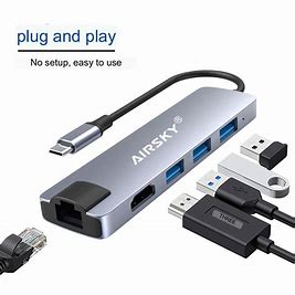 HC-13M AIRSKY 5IN1 USB C HUB