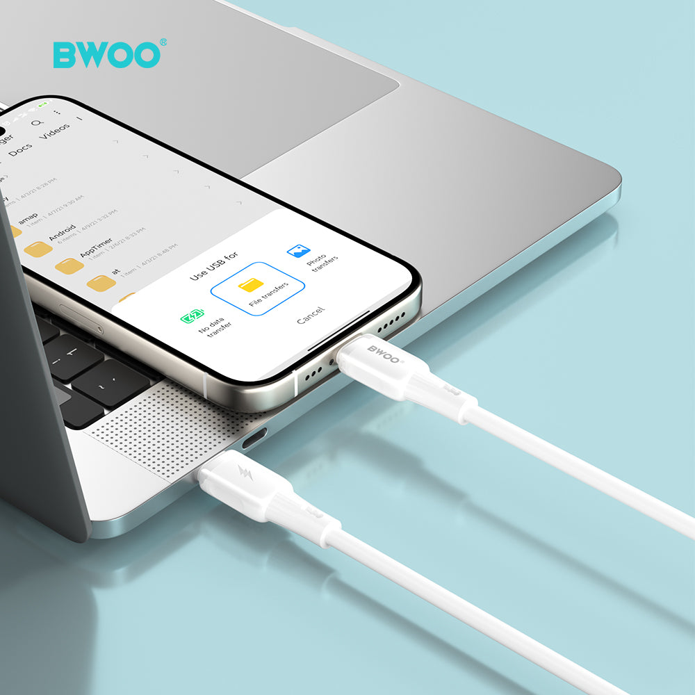 BWOO 60W USB-C to USB-C Fast Charge Cable X329CL