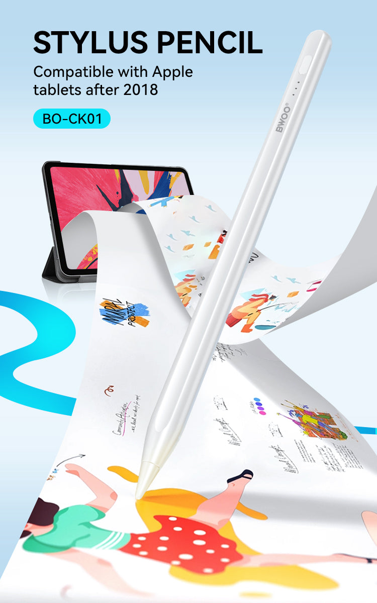 BWOO Stylus Pen for Touchscreen Compatible with iPad(after 2018) CK01