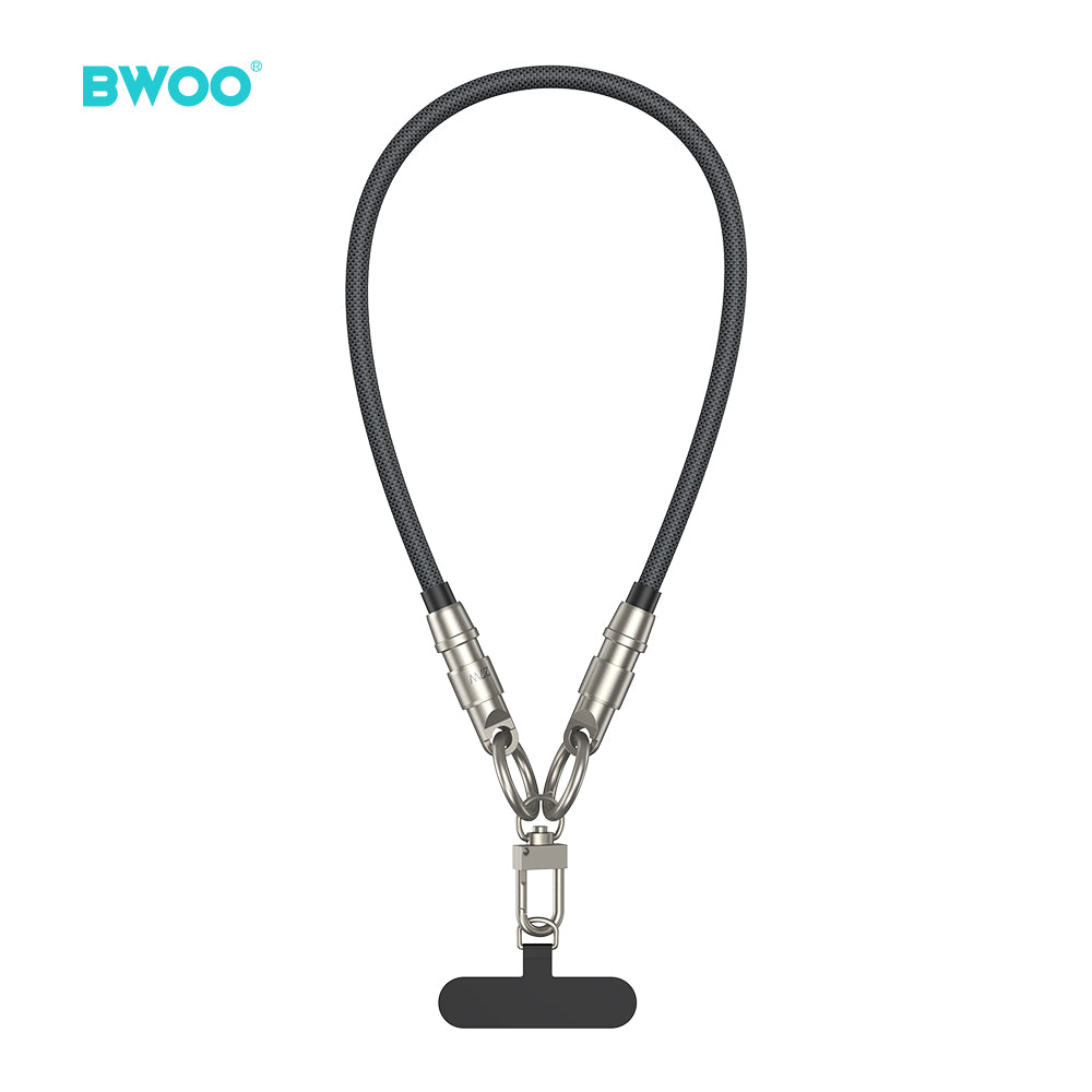 Phone Lanyard Built-in USB-C to Lightning Charging Cable 2 in 1 0.3M BO-X309