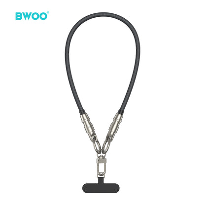 Phone Lanyard Built-in USB-C to Lightning Charging Cable 2 in 1 0.3M BO-X309