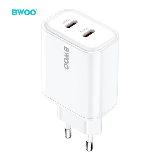 35W USB-C Dual Ports Fast Charger 2 in 1 BO-CDA206