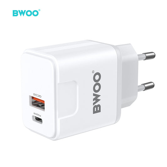 BWOO  Kit Charger + Type-C to Type-C 20W EU CDA157C-C CDA 157CC