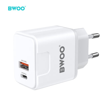 BWOO Kit Charger + Type-C to Type-L 20W EU CDA157C-L	CDA 157CL