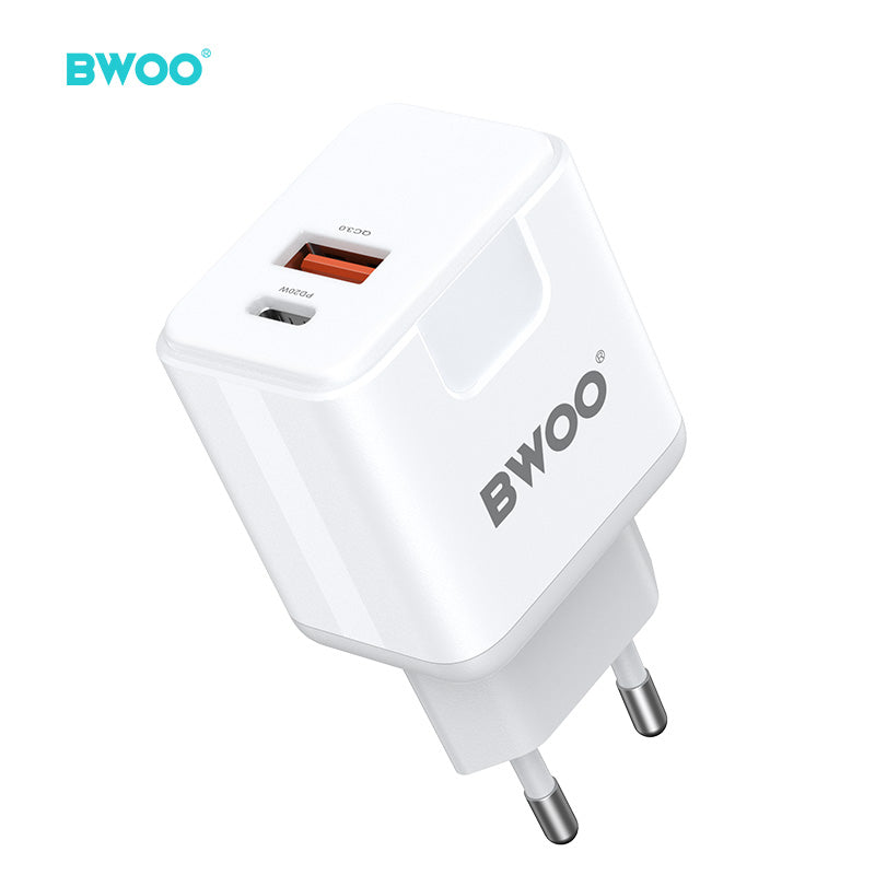 BWOO  Kit Charger + Type-C to Type-C 20W EU CDA157C-C CDA 157CC