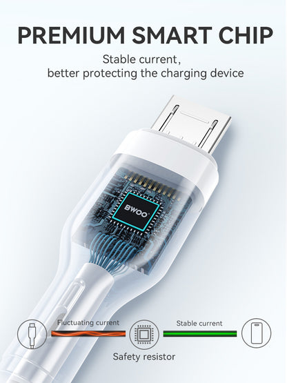 BWOO USB-A to MICRO Charging Data Cable 12W 1MX286V