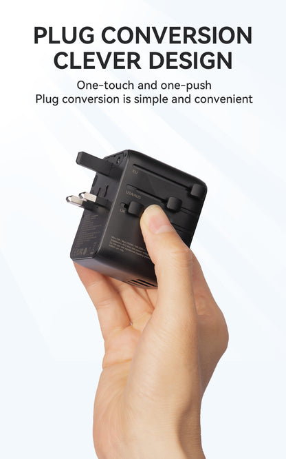 BWOO GaN III Travel Adapter 45W 4 in 1 BO-UC07