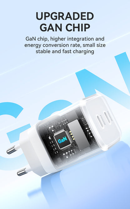 45W USB-C Dual ports GaN Charger BO-CDA223