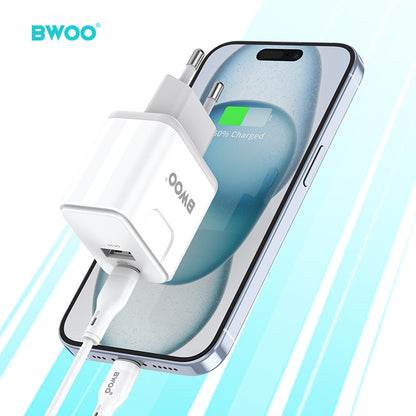 BWOO  Kit Charger + Type-C to Type-C 20W EU CDA157C-C CDA 157CC