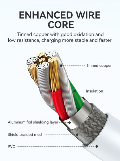 BWOO 2W 1M USB A To Micro USB Cable BO-X286L1