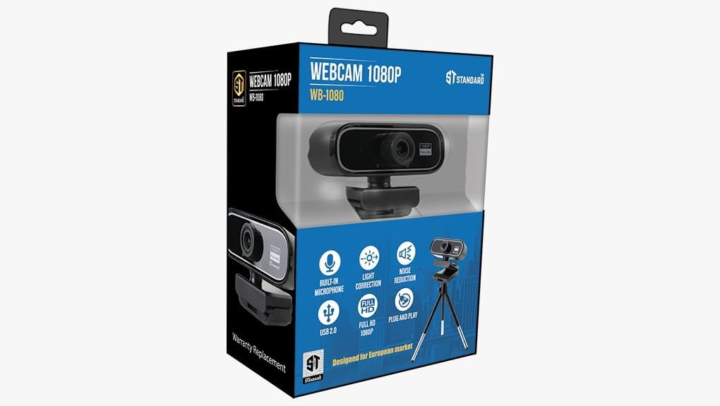 ST-Standard WB1080 Full HD 1080P Webcam