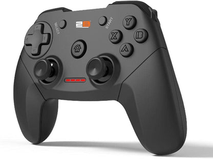 2B (GP076) Wireless Single Gamepad Turbo Dual Vibration 3 in one (PC- PS3 - PS2) - Black Shell