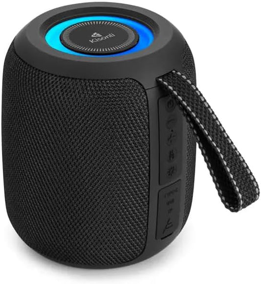 Q26 Portable Bluetooth Speaker – 10W – Powerful Sound – Support USB & TF Card – 1200mAh Battery – Multicolor (Black)