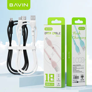 BAVIN CB293 Fast Charging Data Cable Supported Data Transfer 1 Mete Type-C