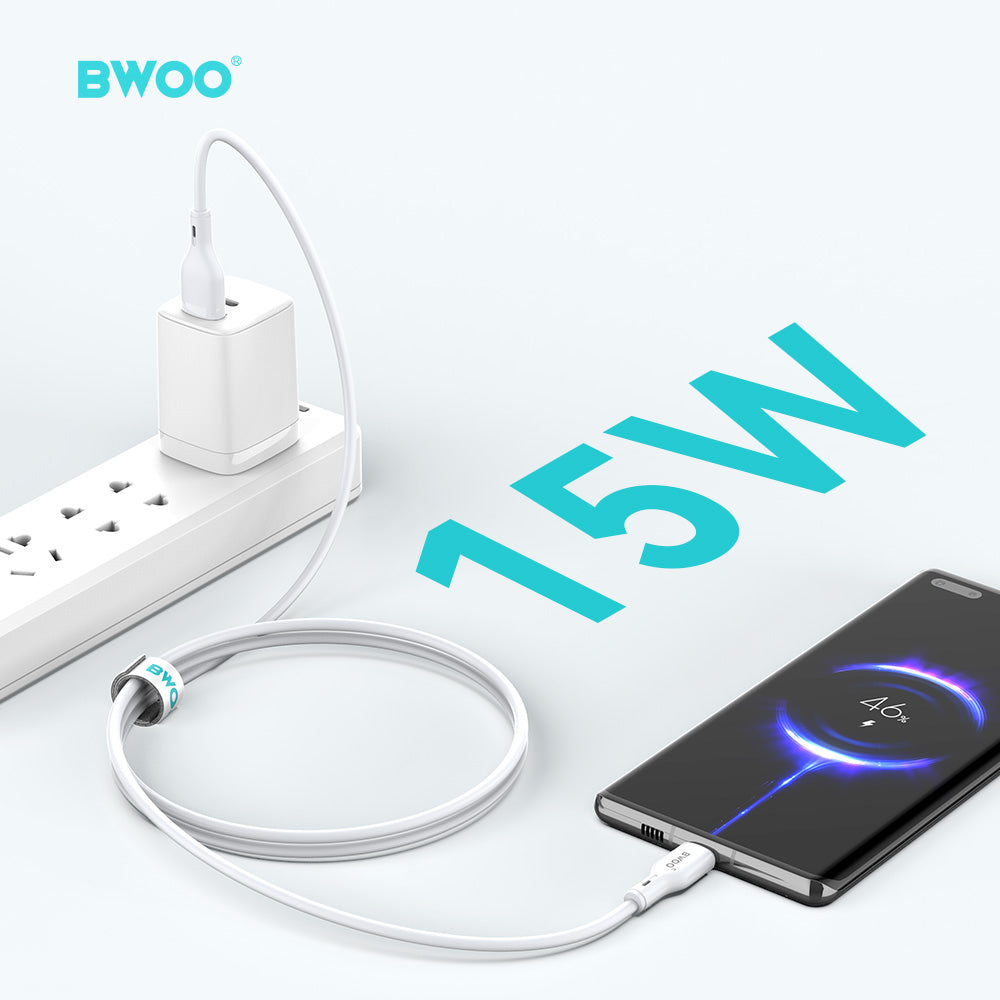 BWOO USB-A to MICRO Charging Data Cable 12W 1MX286V