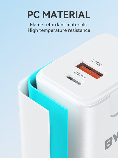 BWOO  Kit Charger + Type-C to Type-C 20W EU CDA157C-C CDA 157CC