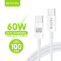 BAVIN CB274 60W Fast Charging Type-C Cable for Laptop & iPhone 17