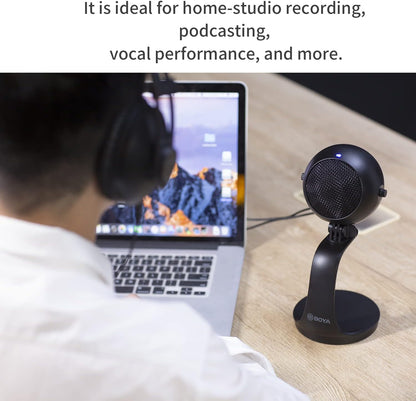 BOYA BY-PM300 USB Condenser Microphone With Monitoring