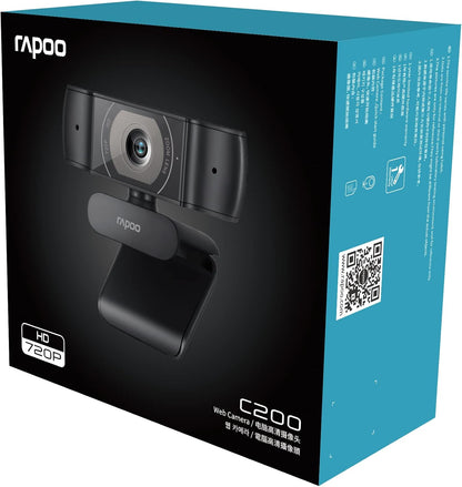 Rapoo C200 Webcam Hd 720P