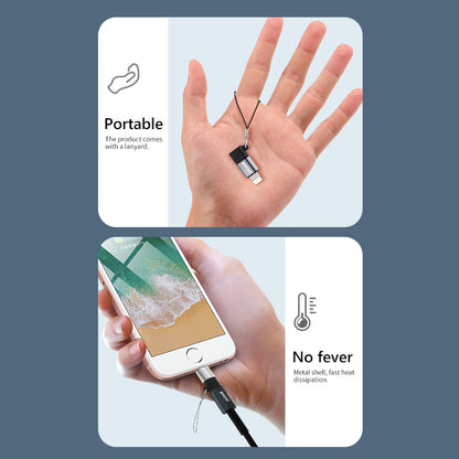 BWOO USB-C to Lightning OTG Adapter BZ-37
