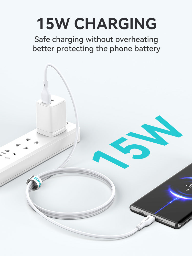 BWOO USB-A to MICRO Charging Data Cable 12W 1MX286V