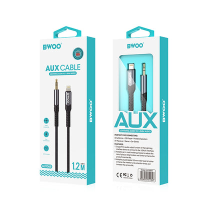 BWOO Lightning to 3.5mm Audio Cable  AUX068