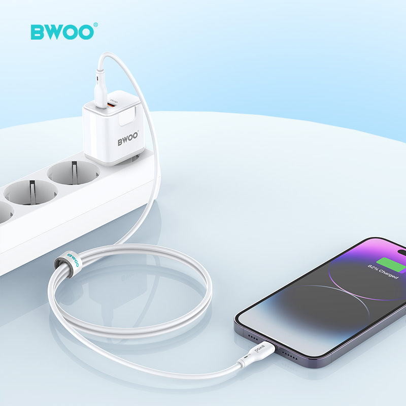 BWOO Kit Charger + Type-C to Type-L 20W EU CDA157C-L	CDA 157CL