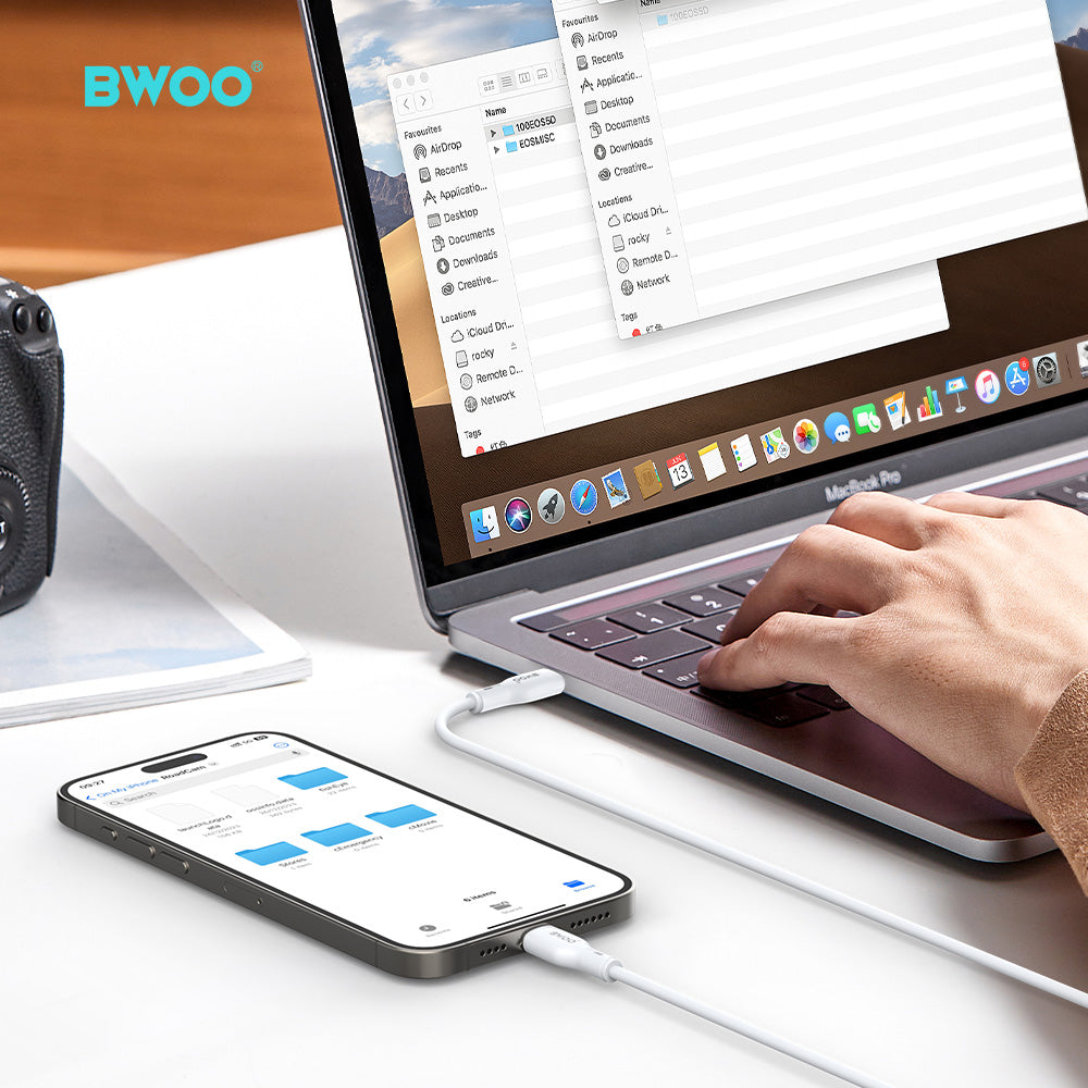 BWOO  USB-C to USB-C Fast Charging Cable 60 W 1M X286CC