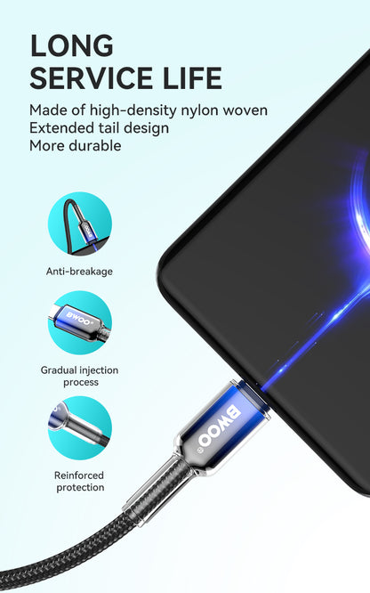 BWOO  USB-A to USB-C Charging Cable 3A 1M  BO-X316C