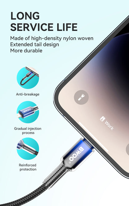 BWOO  USB-A to USB-C Charging Cable 3A 1M BO-X316L