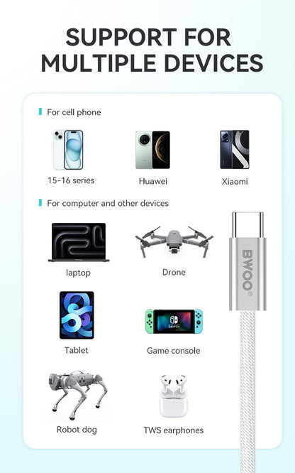 USB-C to USB-C Fast Charging Cable 240W 1M X317C-C