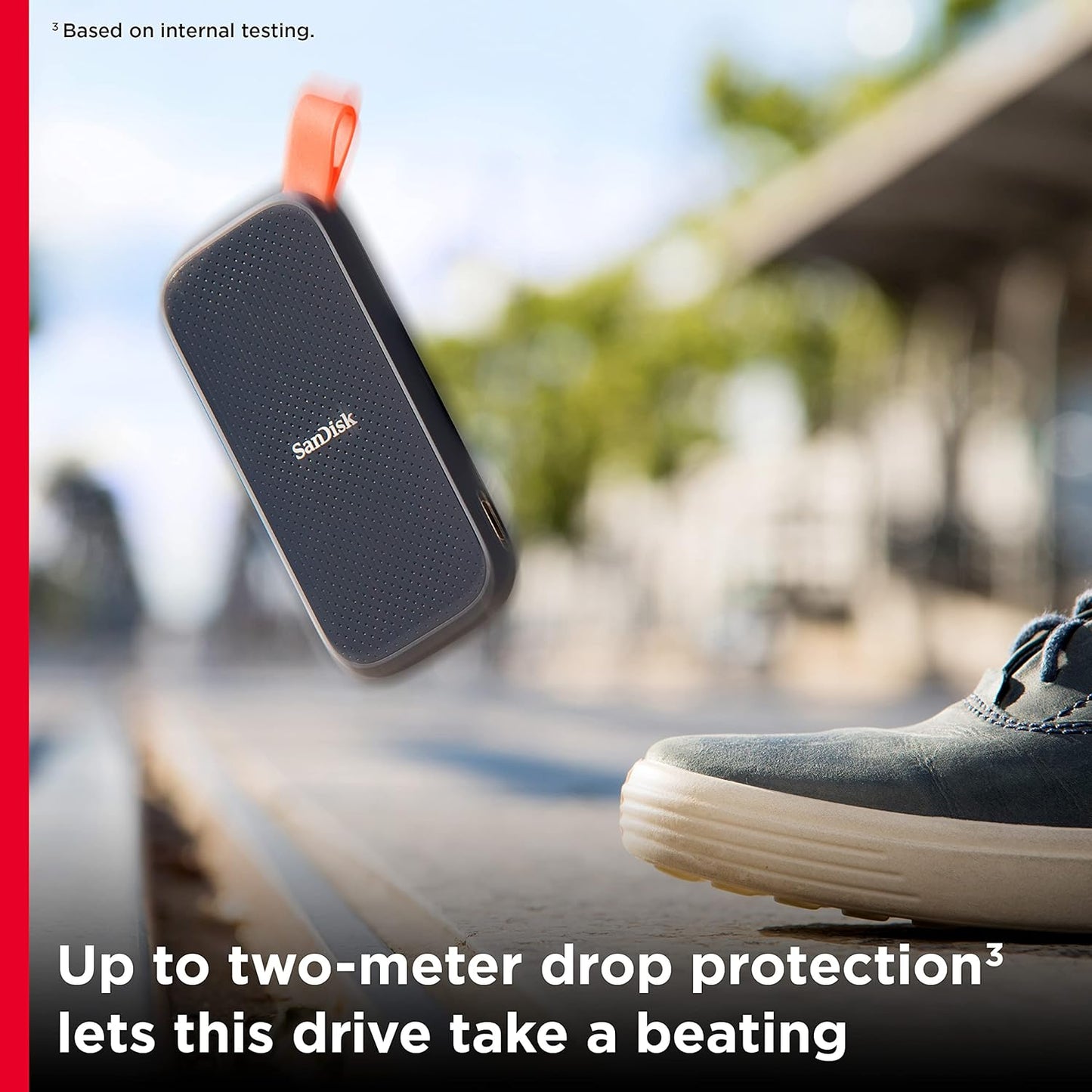 SanDisk 1TB Portable External SSD USB 3.2 Gen 2, USB-C Solid State Drive