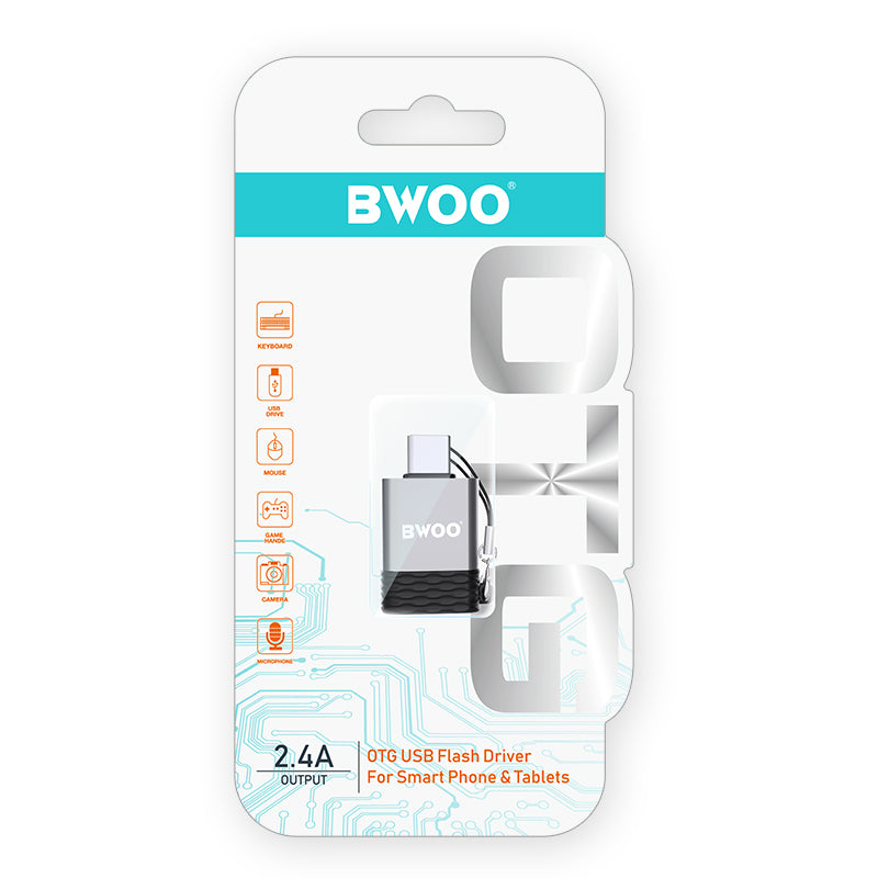 BWOO USB to USB-C OTG Adapter BZ-35