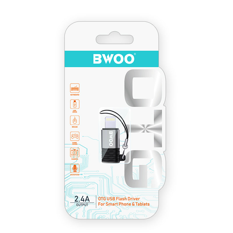 BWOO USB-C to Lightning OTG Adapter BZ-37