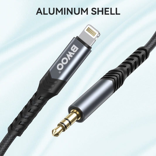 BWOO Lightning to 3.5mm Audio Cable  AUX068