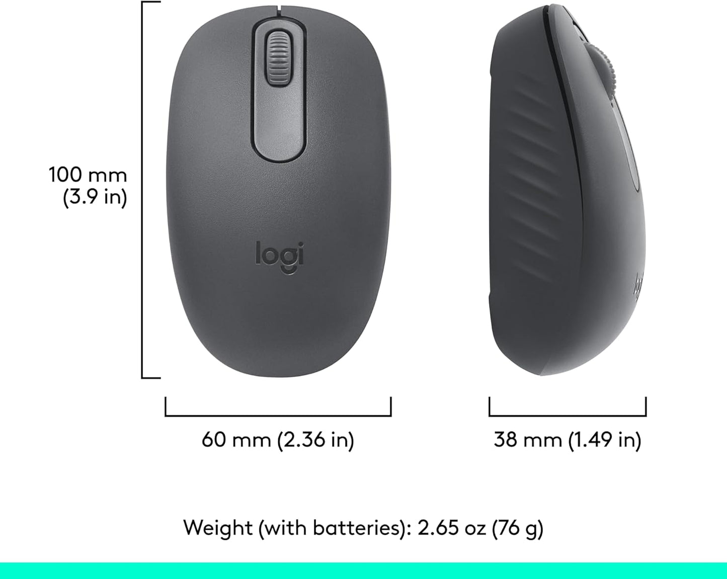 Logitech M196 Wireless Bluetooth Mouse