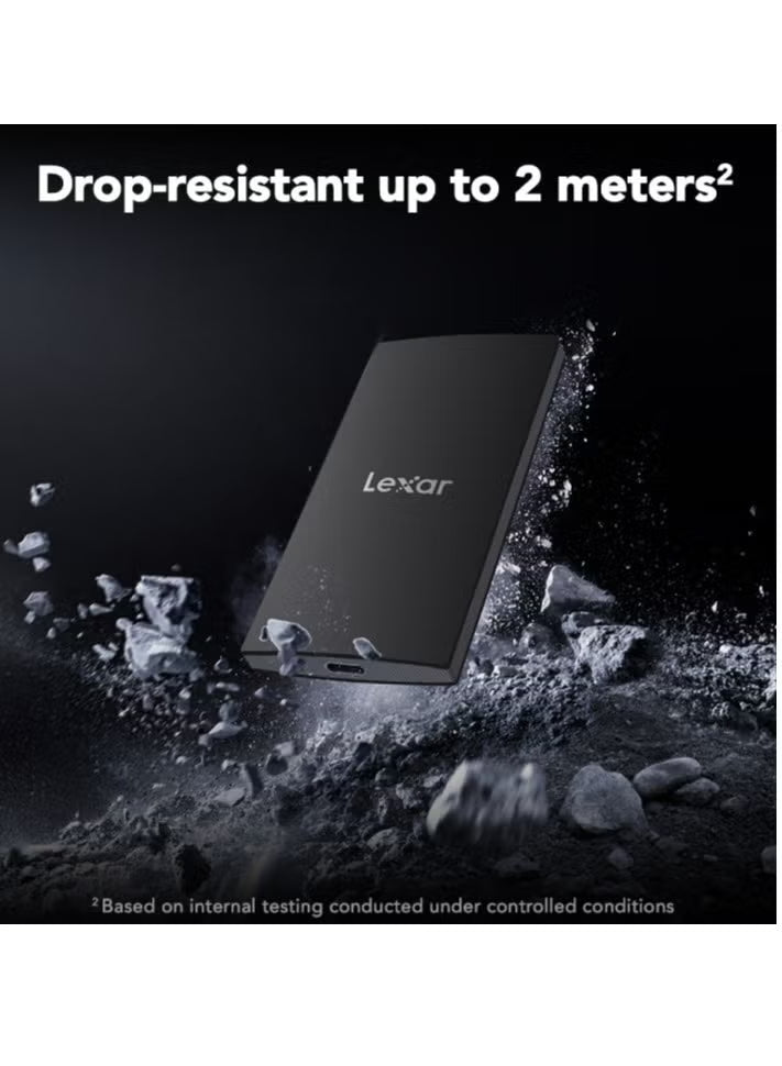 Lexar SL300 1 TB Portable Solid State Drive - External
