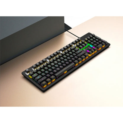 R8 1035 Professional Wired Mechanical Switches RGB Gaming Keyboard