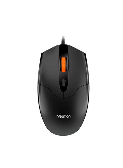 MEETION M362 USB Optical Mouse - Black