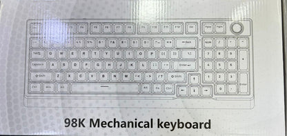 KEYBOARD K98 BLUE SWITCH MIX COLOR