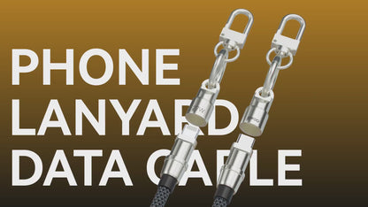 Phone Lanyard Built-in USB-C to Lightning Charging Cable 2 in 1 0.3M BO-X309